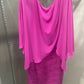 PINK OVERLY SPARKLE DRESS