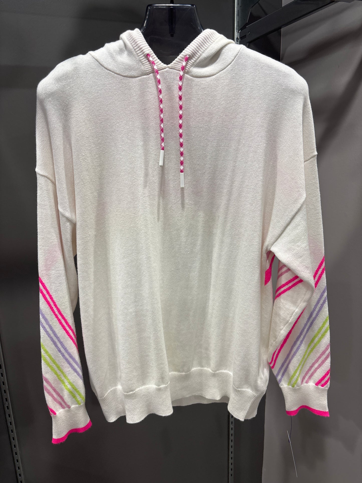STRIPED SPORTY SWEATER