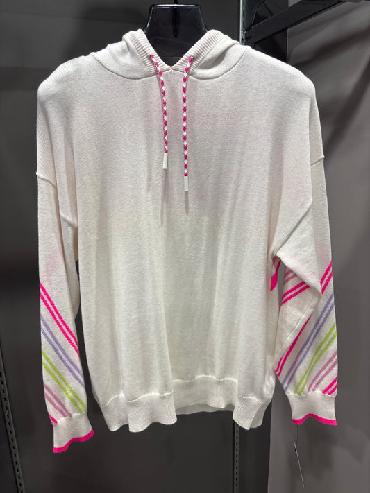 STRIPED SPORTY SWEATER