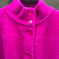 FUCHSIA STATEMENT SWEATER COAT