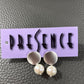 DROP BUTTON EARRINGS