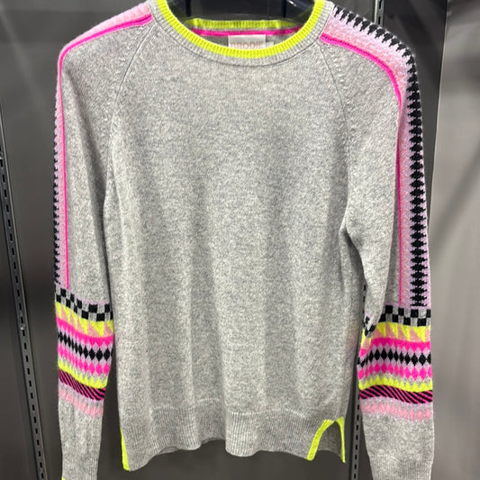 NEON FAIRISLE CASHMERE SWEATER