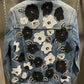 BEADED JEAN JACKET
