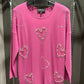 EMBELLISHED HEART SWEATER