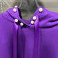 PEARL TRIM SWEATSHIRT