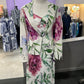 FLORAL PLEATED DRESS