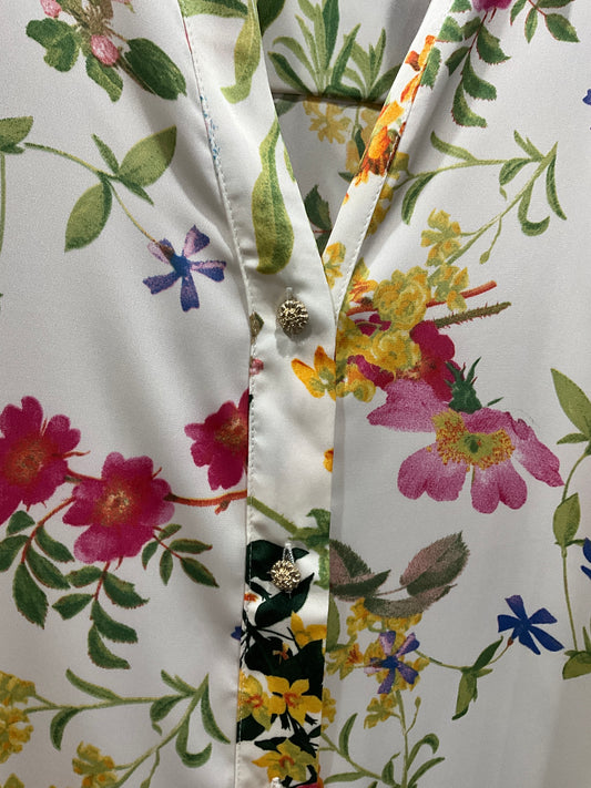 FLORAL PRINT BLOUSE