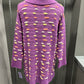 CHUNKS OF BERRIES SWEATER COAT