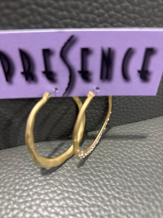 SWAROVSKI CRYSTAL HOOPS