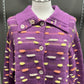 CHUNKS OF BERRIES SWEATER COAT