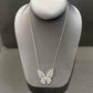 STERLING SILVER BUTTERFLY NECKLACE