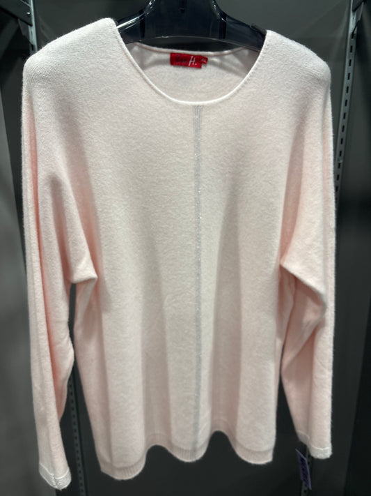 BABY PINK LUX SWEATER