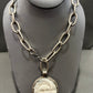 TURKISH SILVER CELESTIAL TUSK NECKLACE
