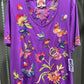 ROYAL VNECK EMBROIDERED TEE
