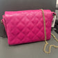 PARTY GIRL PINK LEATHER BAG