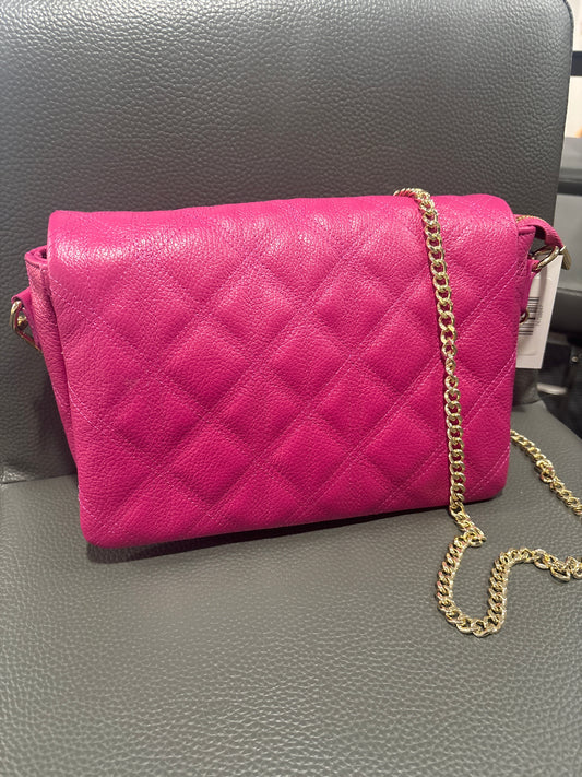 PARTY GIRL PINK LEATHER BAG