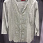 GREEN LINEN TOP