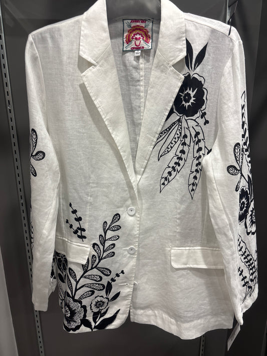 BOHO LINEN BLAZER