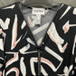 CRYSTAL ZIPPER ABSTRACT TOP