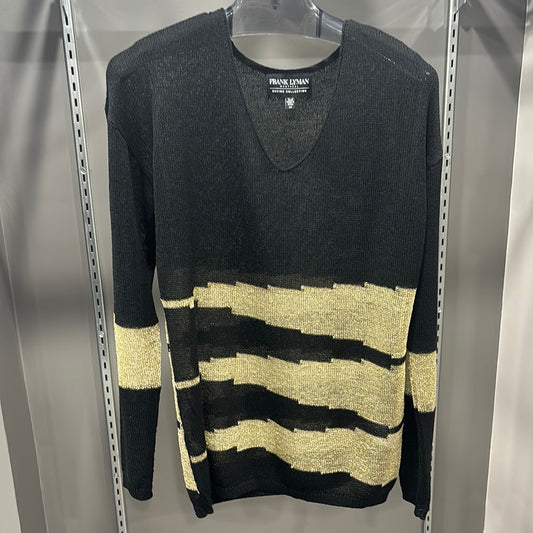 METALLIC STRIKE SWEATER