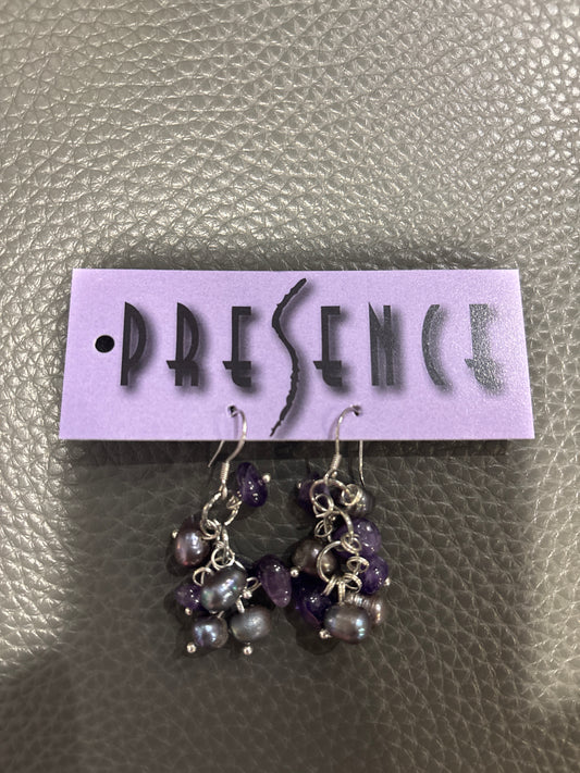 AMETHYST EARRINGS