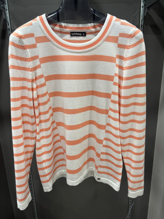 CREAMSICKLE CREAM SWEATER