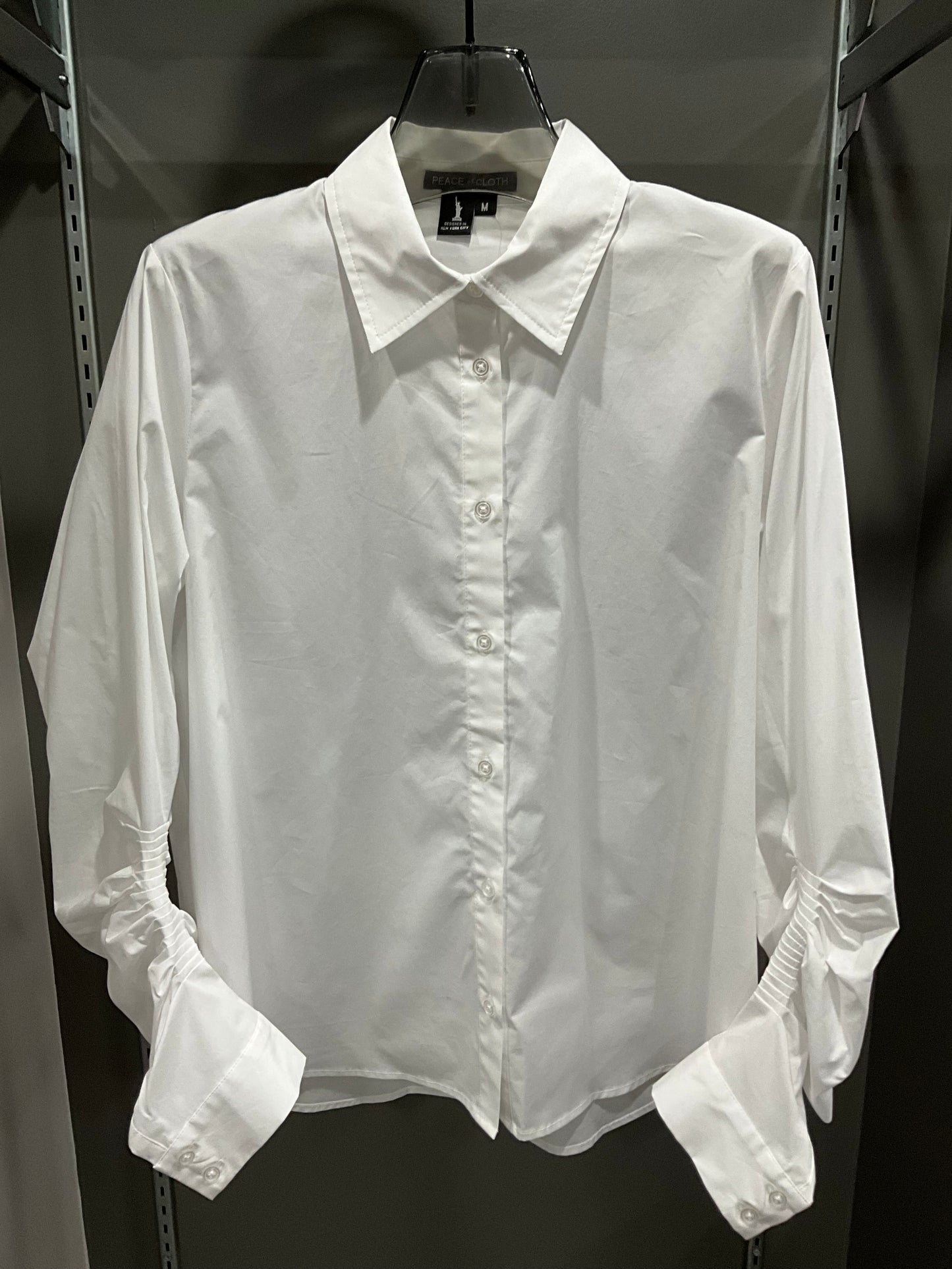CINCHED BLOUSE