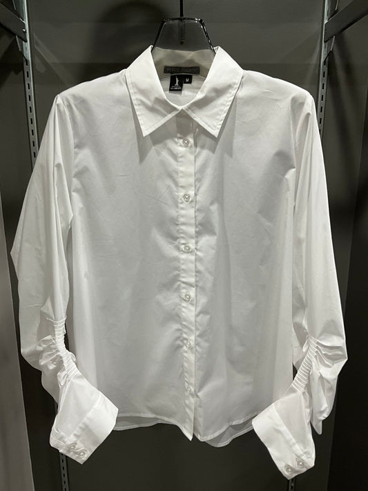 CINCHED BLOUSE
