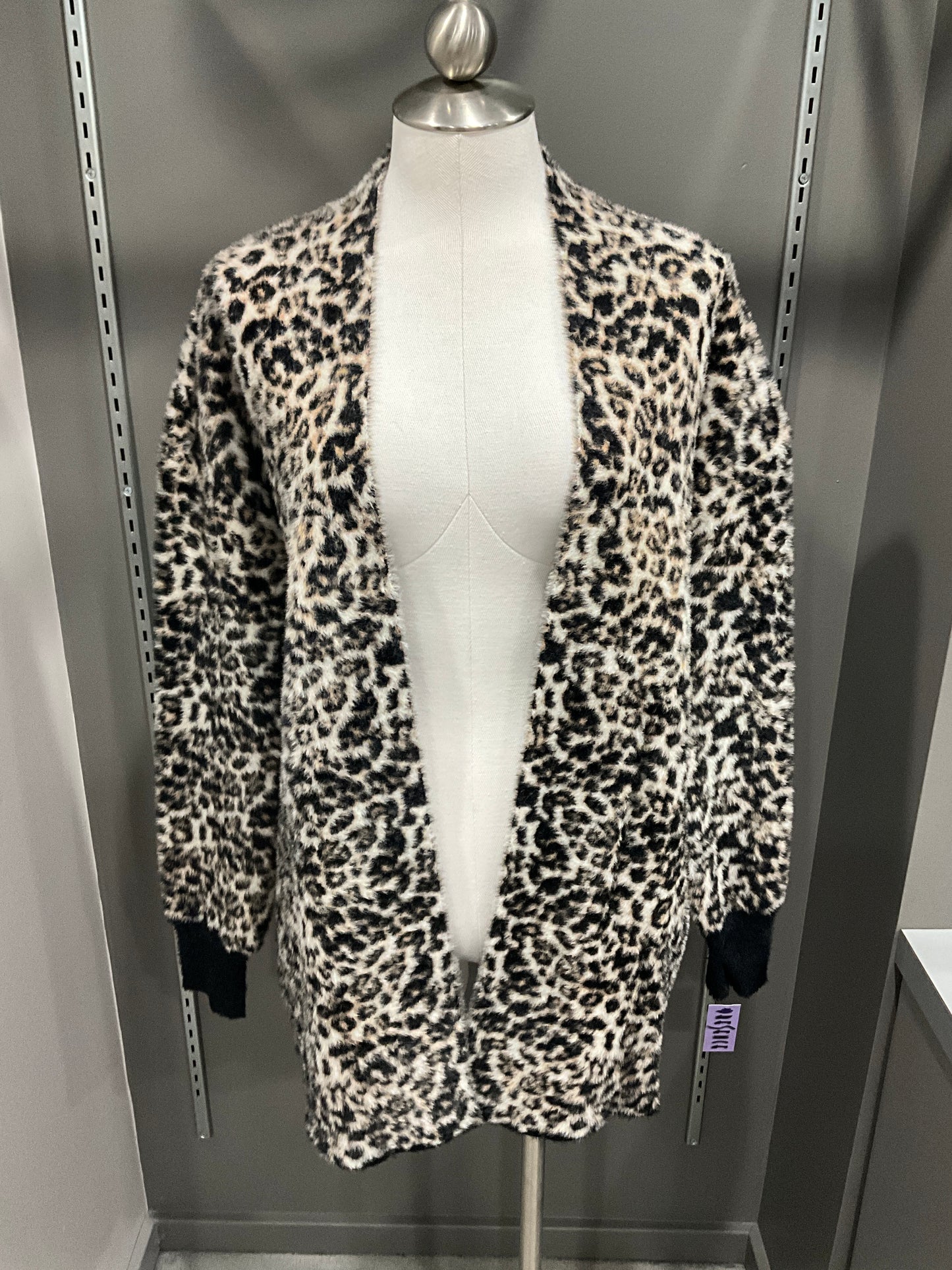 LEOPARD COCOON SWEATER