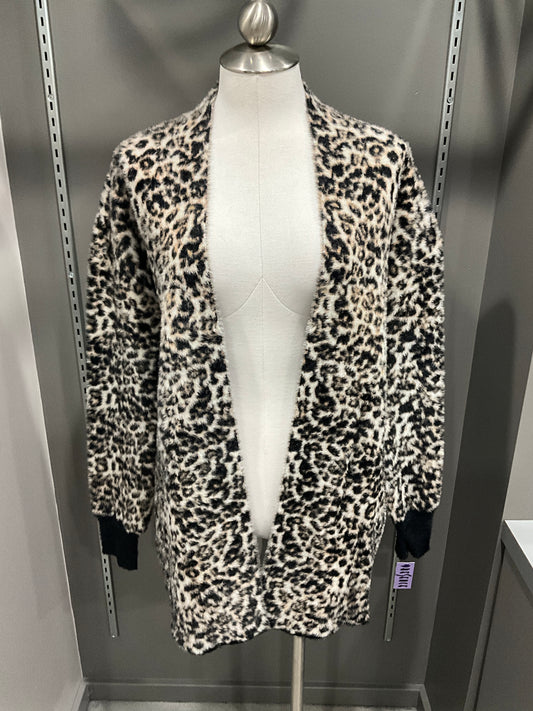 LEOPARD COCOON SWEATER