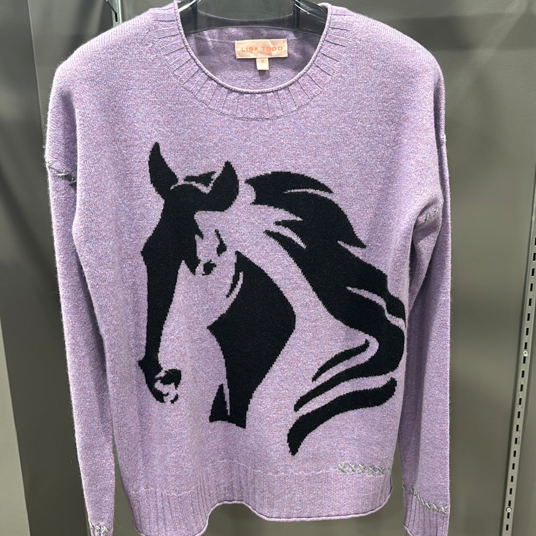 CASHMERE HORSE SWEATER