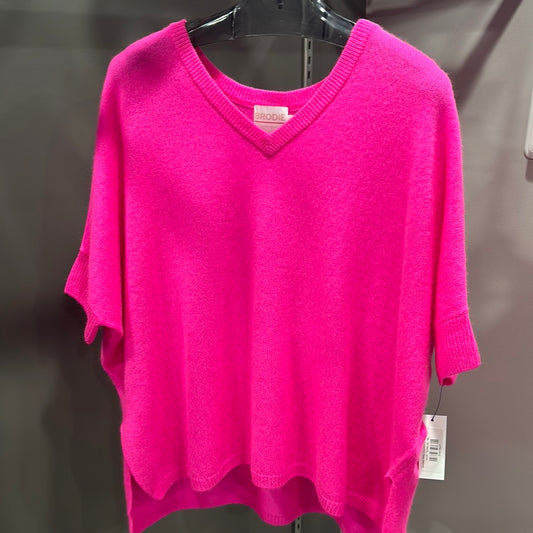 BARBIE PINK CASHMERE SWEATER