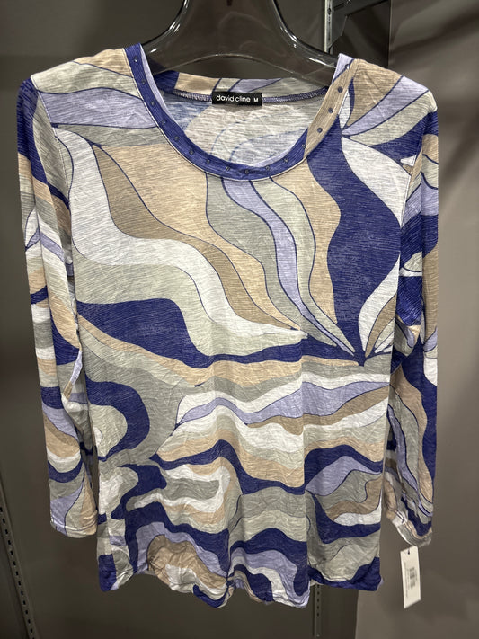 DREAM LAVENDER CRINKLE TOP
