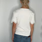LACE SLEEVE IVORY TOP