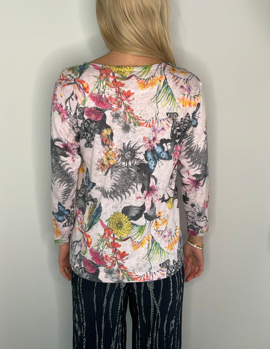 BUTTERFLY GARDEN TOP