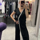 KNIT CRYSTAL JUMPSUIT