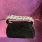 SWAROVSKI CRYSTAL HANDLE EVENING BAG