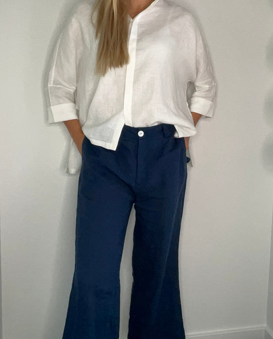 LINEN RELAXED PANTS