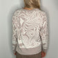 COTTON CASHMERE SWIRL SWEATER