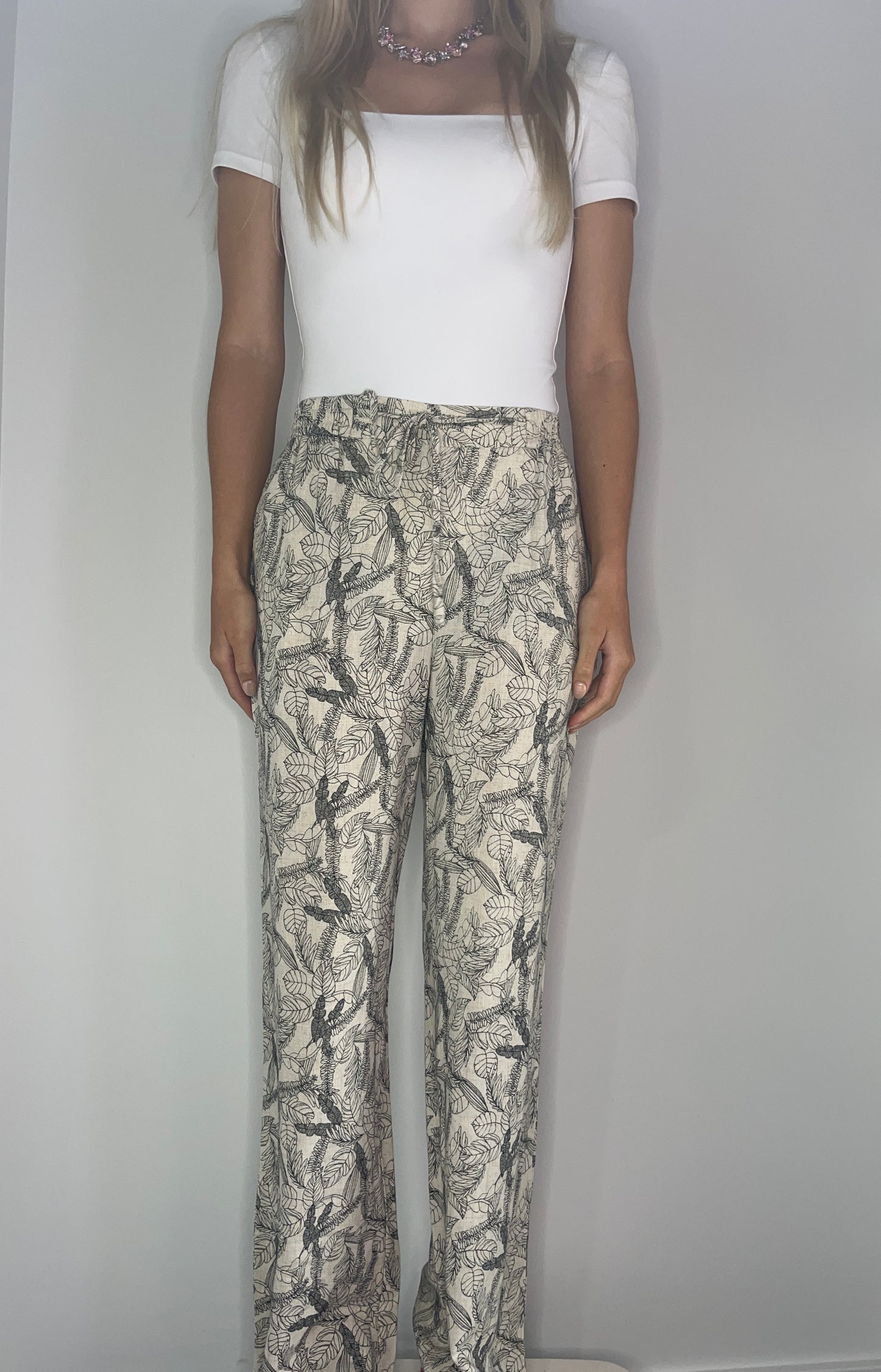 PALM LINEN PANT