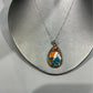 STERLING SILVER OYSTER COPPER TURQUOISE