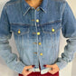 FRINGE JEAN JACKET