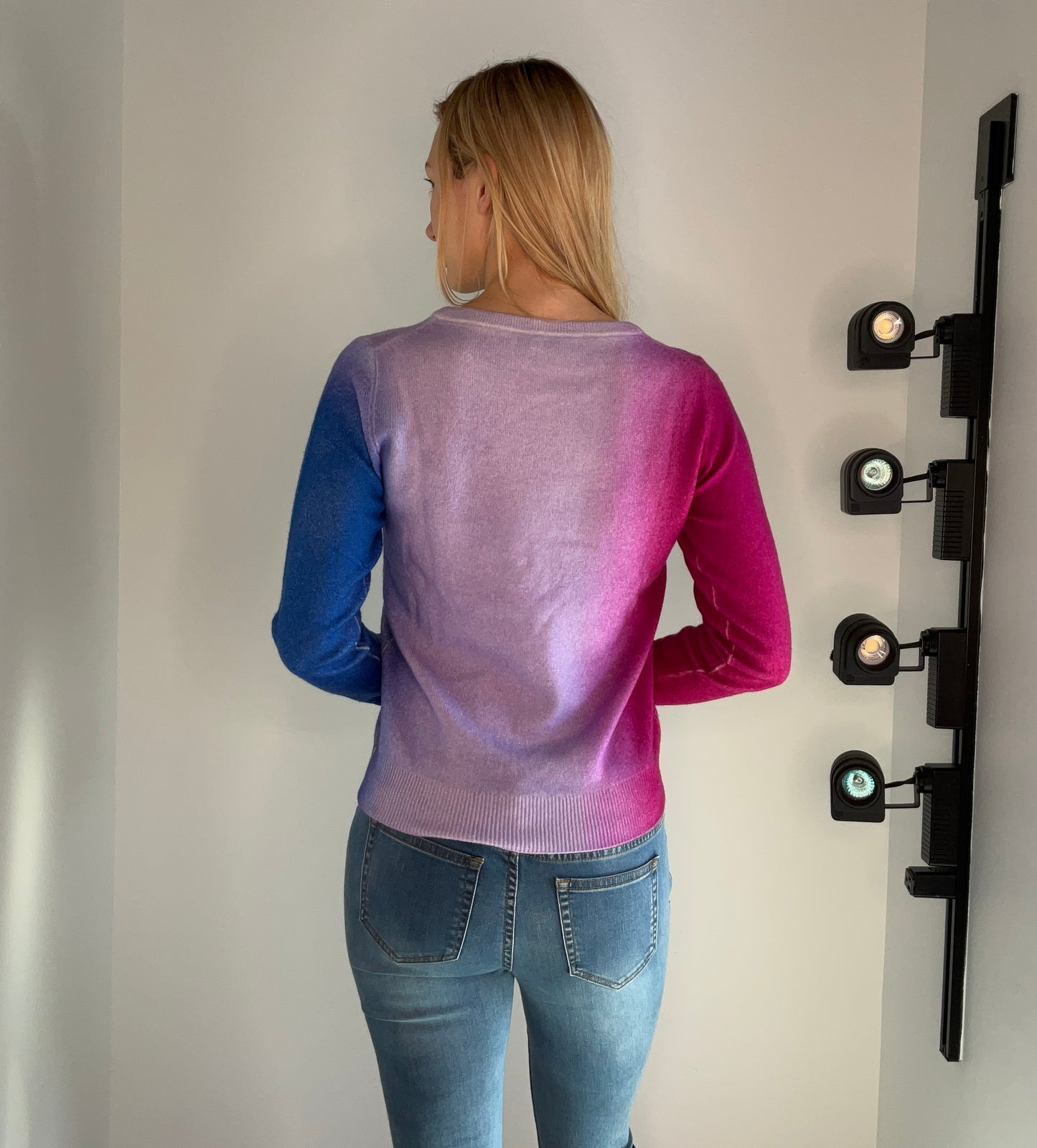 OMBRE CASHMERE SWEATER