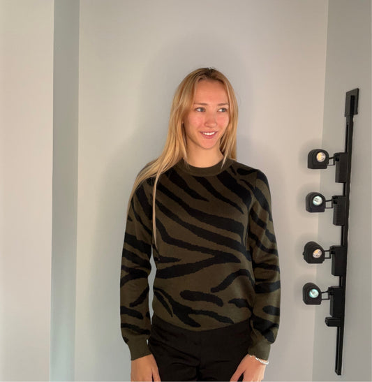 ZEBRA SWEATER