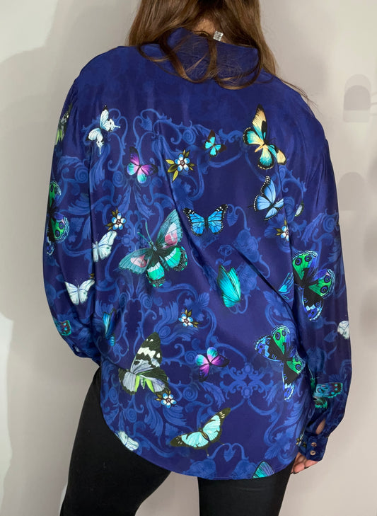 BUTTERFLY DREAMS SILK BLOUSE