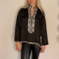 SILKY BEADED TUNIC TOPS