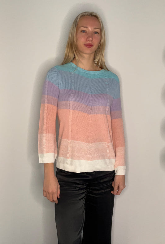 SUNSET STRIPE SWEATER