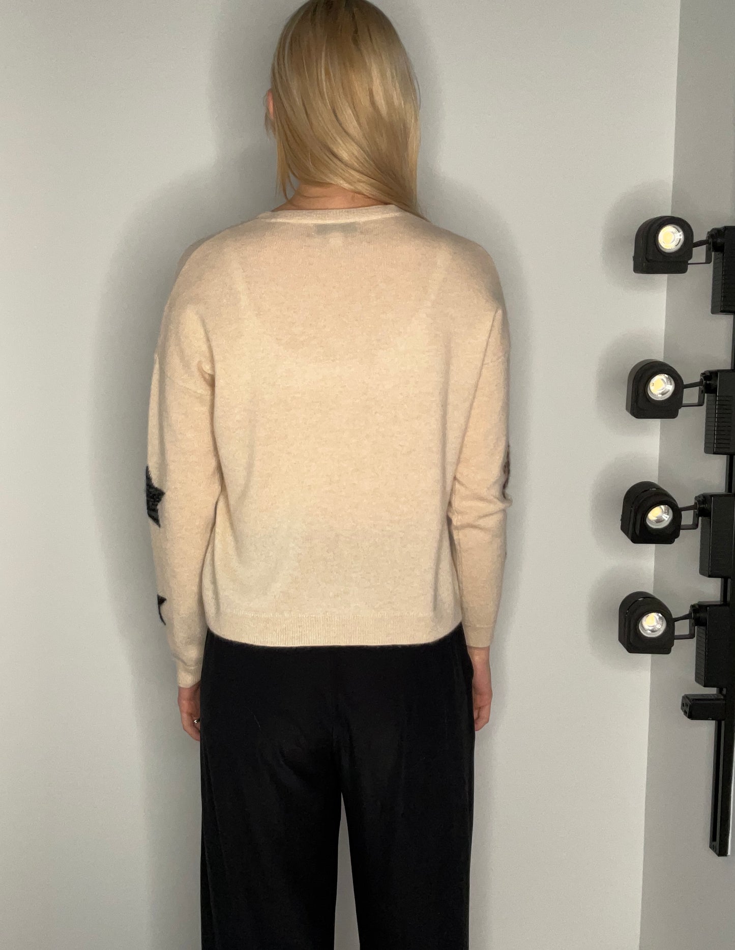 STAR CASHMERE SWEATER