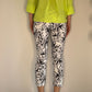 BUTTERFLY PRINT CROPPED PANT
