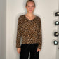 CASHMERE LEOPARD SWEATER